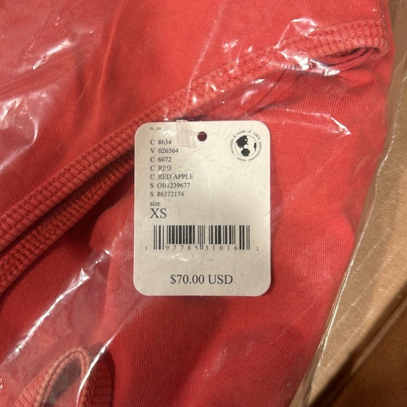 Free People Movement Hot Shot Onesie in Red - Picture 5 of 6